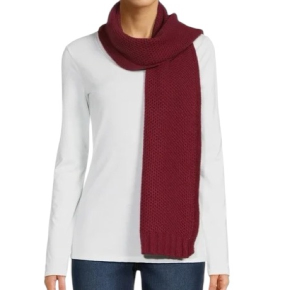 Time And Tru Honeycomb Knit Gift Set With Beanie, Scarf And Gloves - Picture 6 of 9